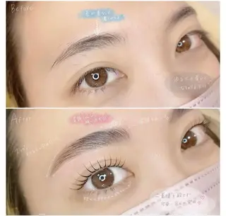 マツエク・マツパ アイブロウ ロレインブロウ岡崎店所属・ロレインブロウ岡崎 外山のマツエク・マツパデザイン