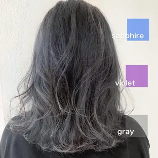 ミディアム カラー レイヤーカット/ボブ /縮毛矯正✨大輝のヘアスタイル