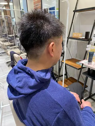 ショート メンズ 長津 健一郎のヘアスタイル