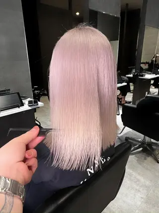 セミロング BUCKS【天王寺】 バックス【駅30秒】のヘアスタイル