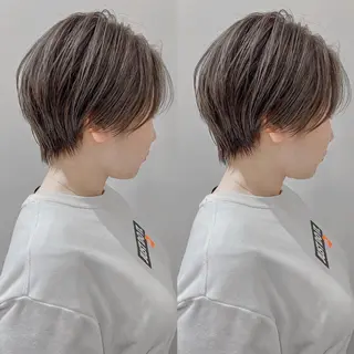 ショート カラー LA KING GINZA TOKYO所属・🧡ショートの達人 🧡SHOのヘアスタイル
