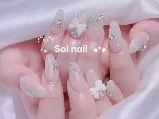 ネイル パラジェル＆フィルイン取り扱いサロンSol Nail所属・Sol Nail ミネのネイルデザイン