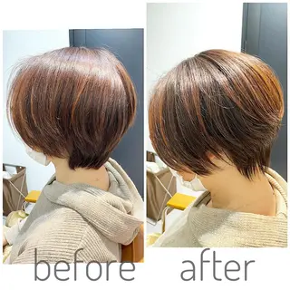 ショート カラー share salon 「JAM」吉祥寺所属・ショート/酸スト/ 髪質改善/小林のヘアスタイル