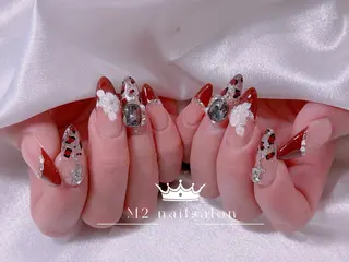 ネイル 長さだし専門店 M2　rikaのネイルデザイン