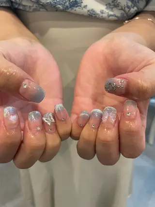 ネイル 束感まつ毛/ネイル/ LED♥KIRARAのマツエク・マツパデザイン