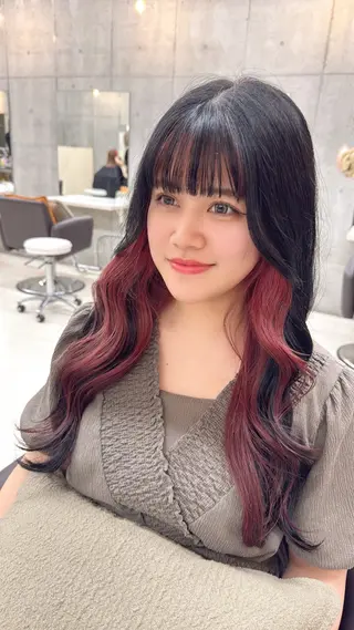 ロング Clore所属・うる艶ヘア♡韓国好き 透明感　shotaのヘアスタイル