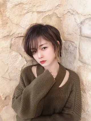 ショート カラー ケアリー所属・✨髪質改善 の匠❗️MASAのヘアスタイル