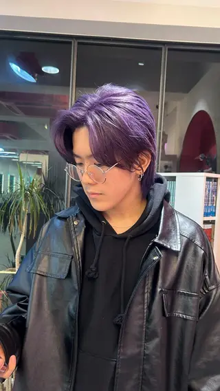 ショート カラー メンズ Maelle 元町【マエル】所属・rococo./ 清穏🌈💗🦋のマツエク・マツパデザイン