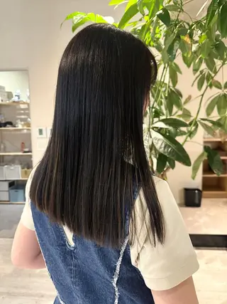 セミロング カラー シェアサロンコネクト所属・Chiho/ 博多/パーマ/ボブのヘアスタイル