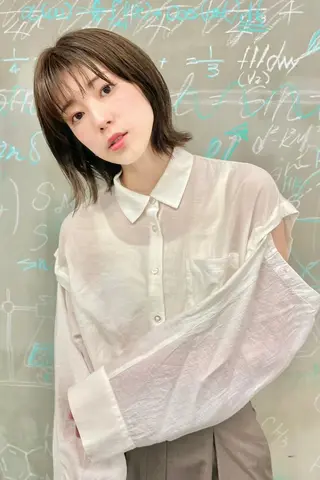 ショート カラー 💚Forest Mirror💚のヘアスタイル