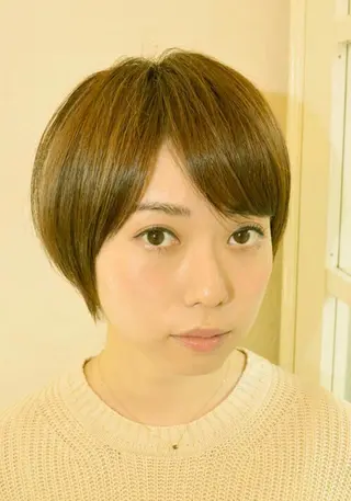 ショート カラー 小顔ショート✁ ⁂Yukari⁂のヘアスタイル