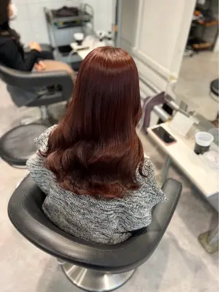 ロング カラー ヘアアレンジ メンズ特化/パーマ/ カット/カラー/るなのヘアスタイル