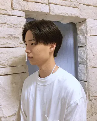 ヘアアレンジ メンズ ainico+所属・メンズ特化✂️栗原 侑也のヘアスタイル