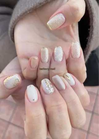 ネイル bellevy所属・藤原 はずきのネイルデザイン