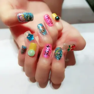 ネイル あ きのネイルデザイン