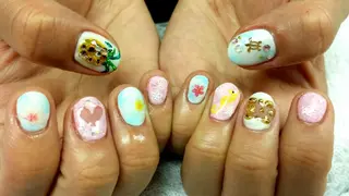 ネイル 河野ちえ (雑誌掲載サロン)のネイルデザイン