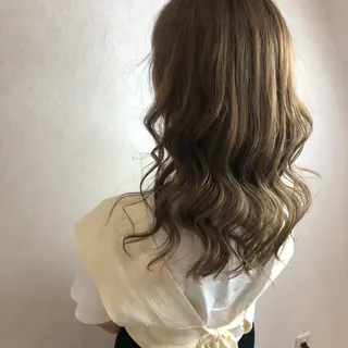 セミロング カラー ムトウセイマ/艶髪 /艶ケアWブリーチのヘアスタイル