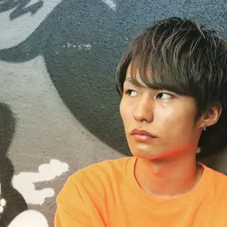 ショート カラー メンズ 川端 智治のヘアスタイル