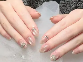 ネイル Gloss nail salonジェル＆長さだし専門店所属・Meri💅ジェル& チップ長さだし専門のネイルデザイン