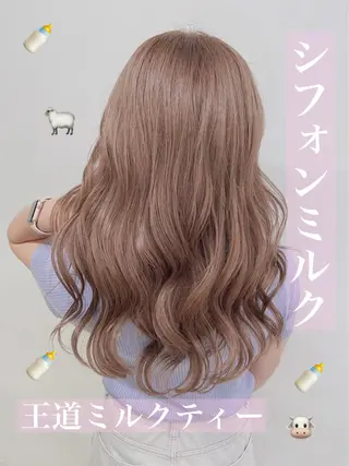 ロング カラー パーマ ヘアアレンジ メンズ キッズ ネイル マツエク・マツパ M.O.D渋谷所属・🫧渋谷美容師 たくみ🫧のヘアスタイル