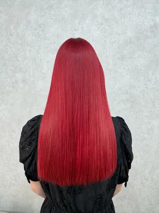 ロング カラー 🍎暖色カラーで大人 可愛く🍒齋藤すみれのヘアスタイル