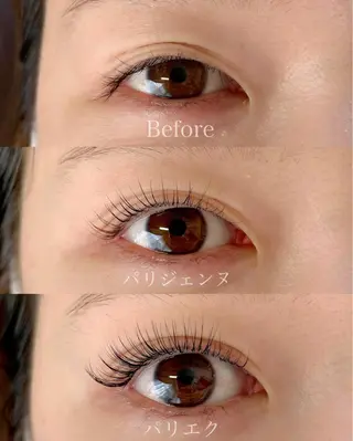 マツエク・マツパ lief eyelashのマツエク・マツパデザイン