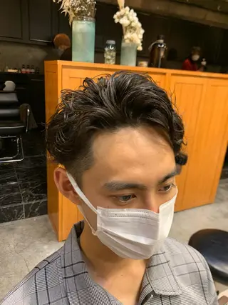 パーマ メンズ GO TODAY 原宿本店所属・髪質改善/縮毛矯正 /DAIKIのヘアスタイル