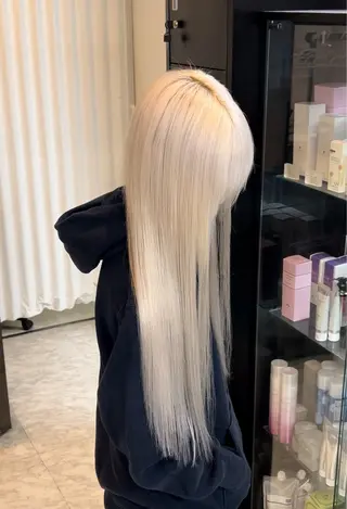 ロング パドゥプロン あんずのヘアスタイル