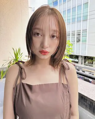 ミディアム SALOWIN表参道ANNEX店所属・表参道🪞垢抜けヘア 🤍mizukiのヘアスタイル