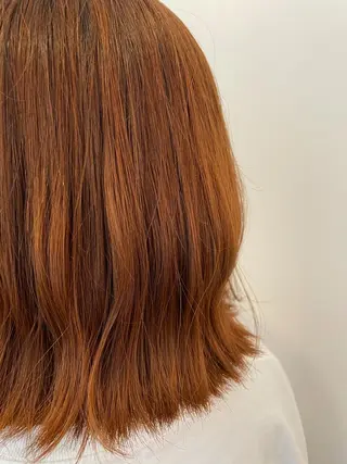 カラー 🦄垢抜けボブ特化× 暖色カラー未来🦄のヘアスタイル