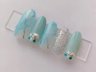 ネイル MiKi Nai池袋 長さだし得意のネイルデザイン