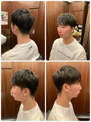 ショート BroTokyo Barbershop 銀座店所属・大河 たいがのヘアスタイル