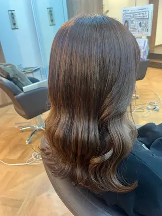 セミロング 🍒Ayana🍒 艶カラー🍒のヘアスタイル