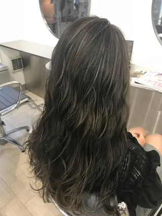 ロング カラー Reb_keiji 👑小倉圭司のヘアスタイル