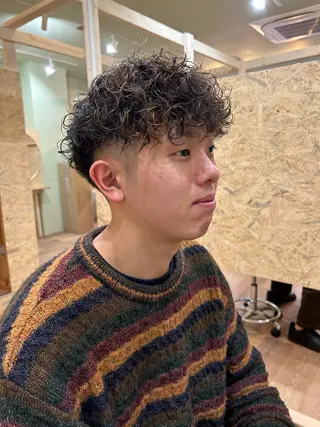 メンズ 千葉 景虎のヘアスタイル