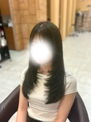 ロング カラー 🎀透明感カラー 🐈ナズナのヘアスタイル