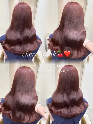 ロング カラー ブリーチなしWカラー 🎀韓国ヘア/amiのヘアスタイル