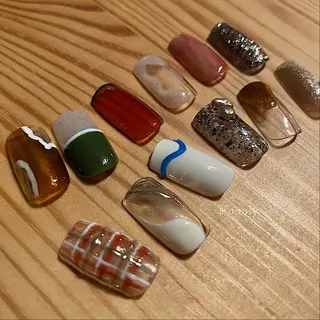 ショート ネイル 10ten所属・10ten Mikiのネイルデザイン