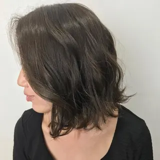 ショート ミディアム セミロング カラー メンズカット特化柏駅 徒歩3分LOUのヘアスタイル