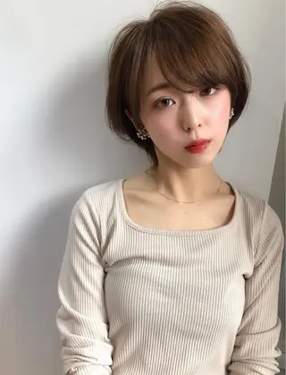 ショート eins.hair所属・過去一の柔髪ヘア 🌿einshairのヘアスタイル