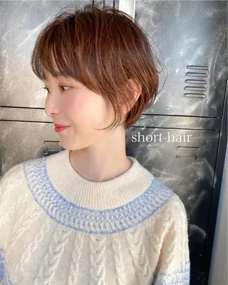 ショート L⭐︎s  kind所属・FEMMEAREA☆ Amiのヘアスタイル