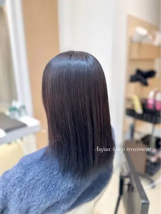 ミディアム 🤍Ash 中目黒店 MISAKI‪‪🤍のヘアスタイル