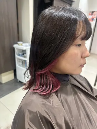 カラー 茅ヶ崎駅すぐ 艶髪カラー💓💓のヘアスタイル