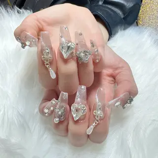 ネイル 🎀nana🫧 ワンホンネイル🎀のネイルデザイン