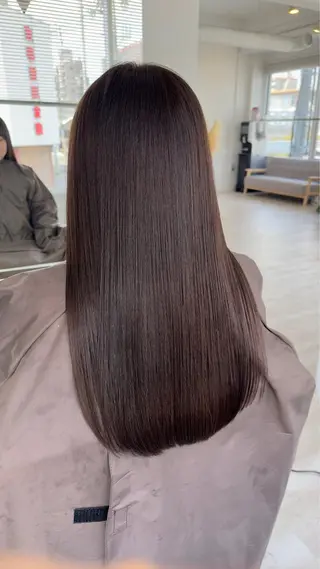 ロング カラー テラモト カズヨシのヘアスタイル