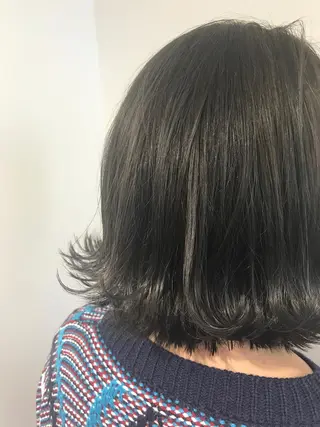 ショート カラー ヘアアレンジ TERRACE 福島所属・shi hoのヘアスタイル