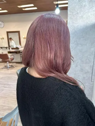 セミロング カラー 高橋 みく/ minimのヘアスタイル