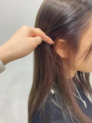 セミロング カラー 髙木美緒🌿 レイヤー/アレンジのヘアスタイル