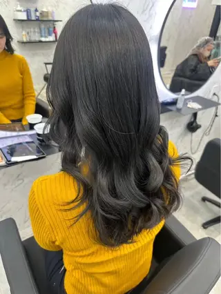 セミロング hair salon dot.mooda所属・リタッチ無料🩵 🎀🫧/Rinnaのヘアスタイル