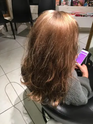 ロング カラー 永井大樹✨ 透明感カラー✨のヘアスタイル